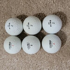 Assorted Golf Balls